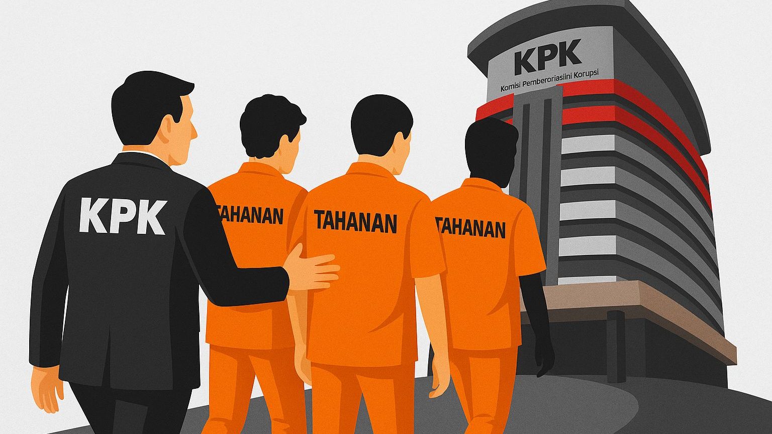 KPK Bawa Tiga Pejabat Dinas PUPR Mempawah, Ini Daftarnya!
