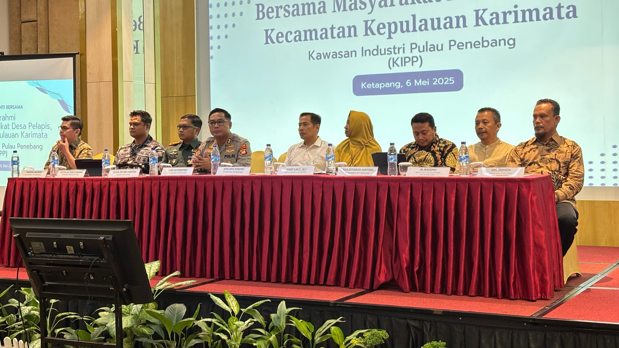 Polres Kayong Utara Dukung Penuh Pembangunan Kawasan Industri Pulau Penebang