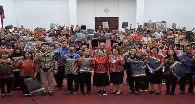 Bank Kalbar Dukung Kesiapan Keuangan 119 PNS Landak Menjelang Pensiun