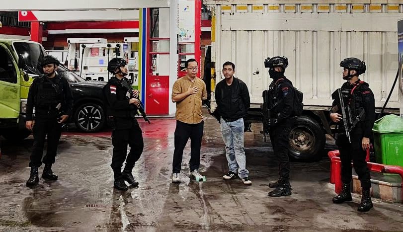 Satbrimob Polda Kalbar Gencar Laksanakan Operasi Anti Premanisme di Titik Rawan Pontianak