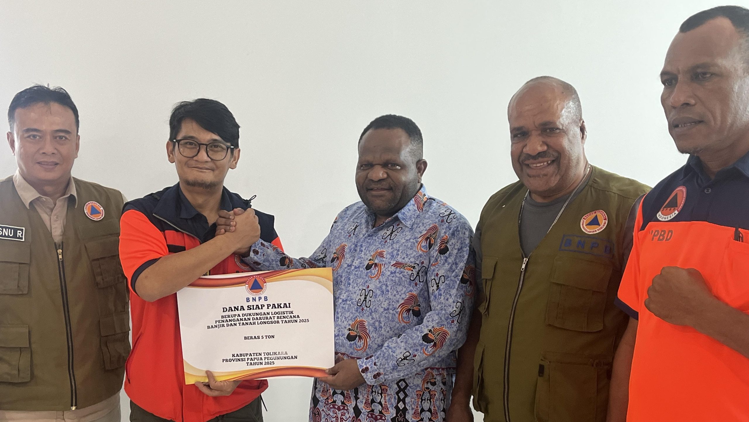 BNPB Salurkan Bantuan untuk Korban Banjir dan Longsor di Tolikara dan Nduga, Papua Pegunungan