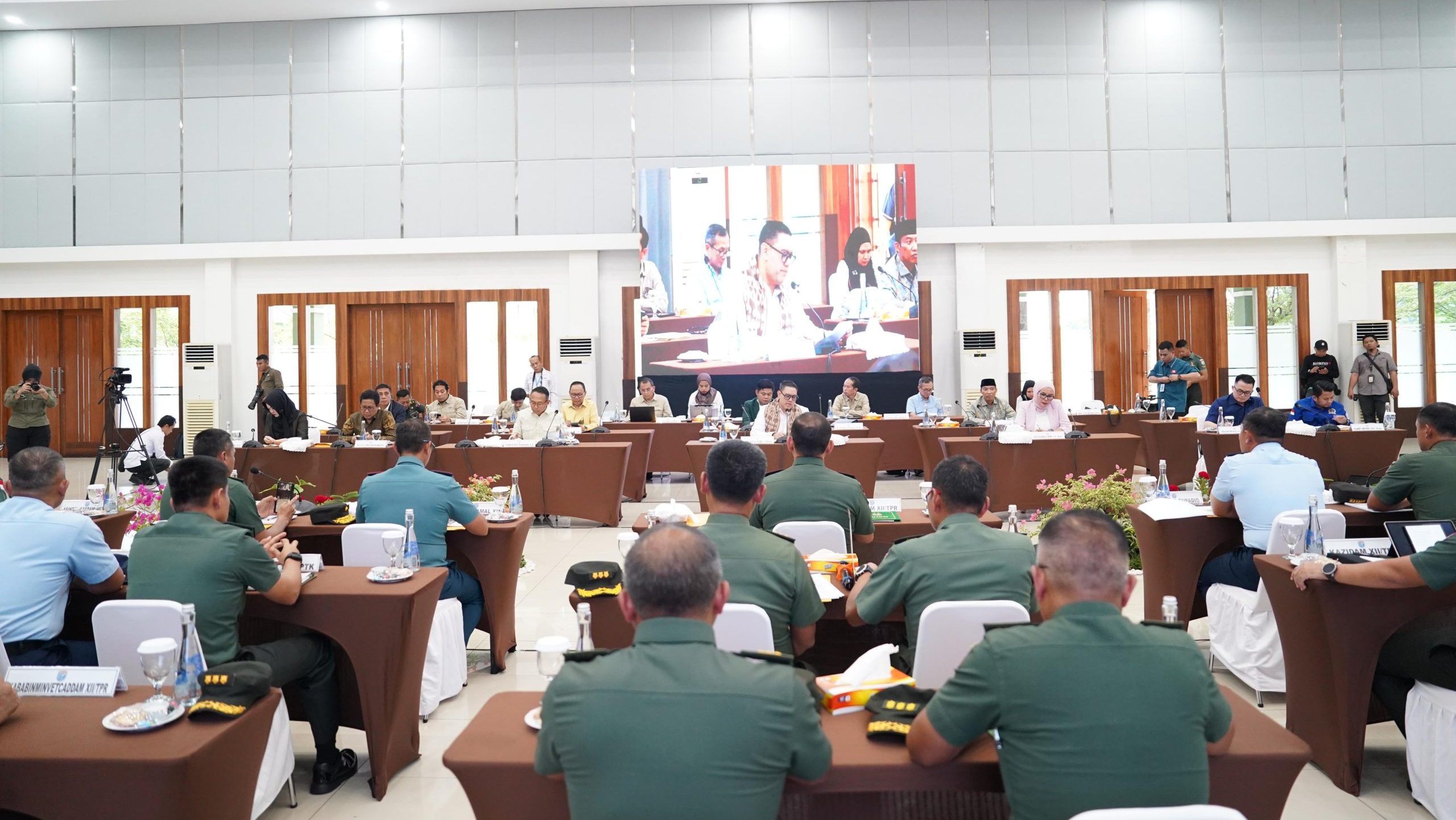 Komisi I DPR RI Kunjungi Kodam XII/Tanjungpura, Bahas Pengamanan Perbatasan dan Alutsista