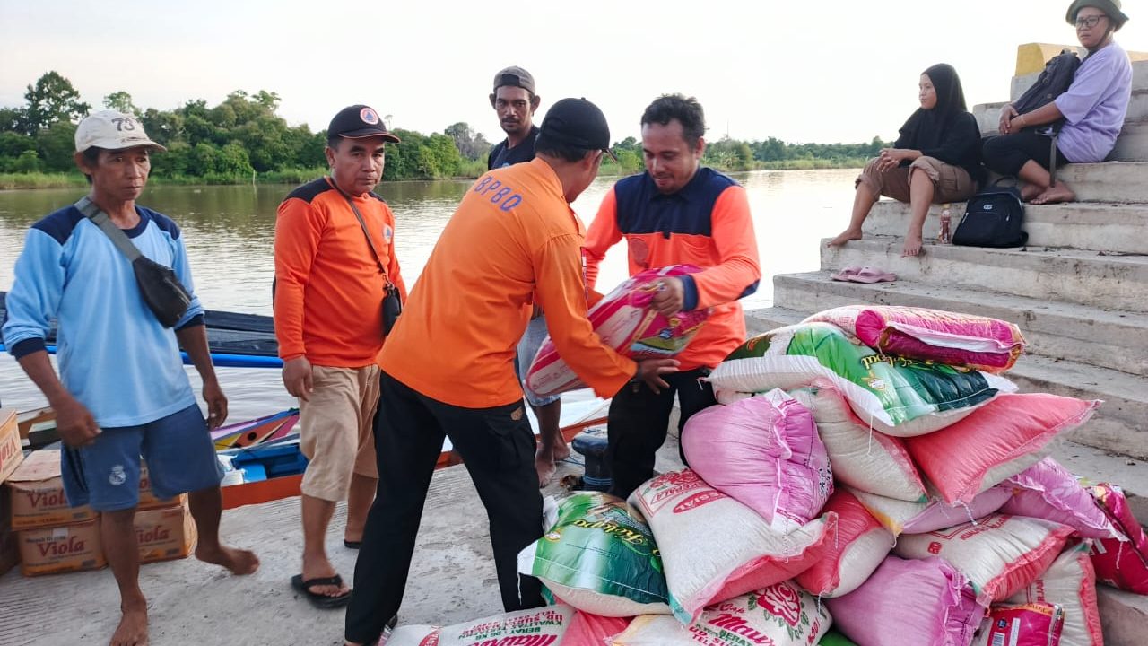 BNPB Kirim 3,4 Ton Bantuan Logistik untuk Korban Banjir di Nunukan