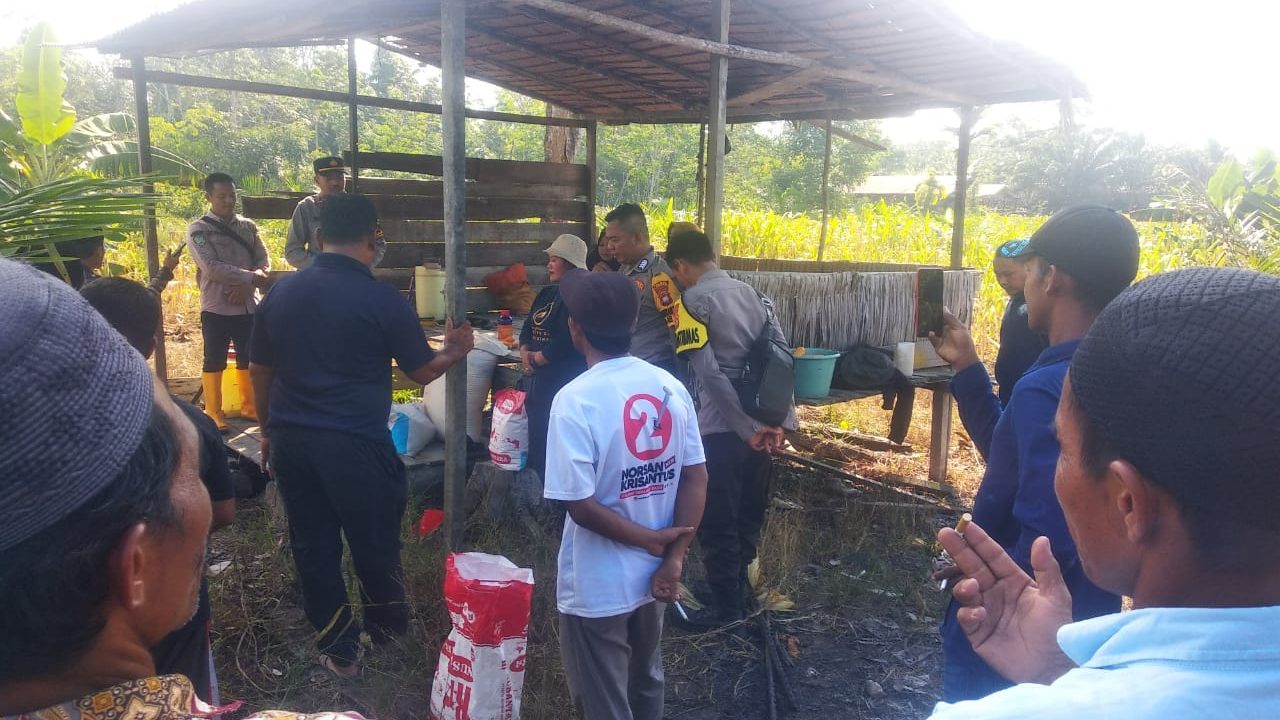 Petani Sebangki Diberi Pembinaan, Fokus pada Jagung dan Pekarangan Bergizi