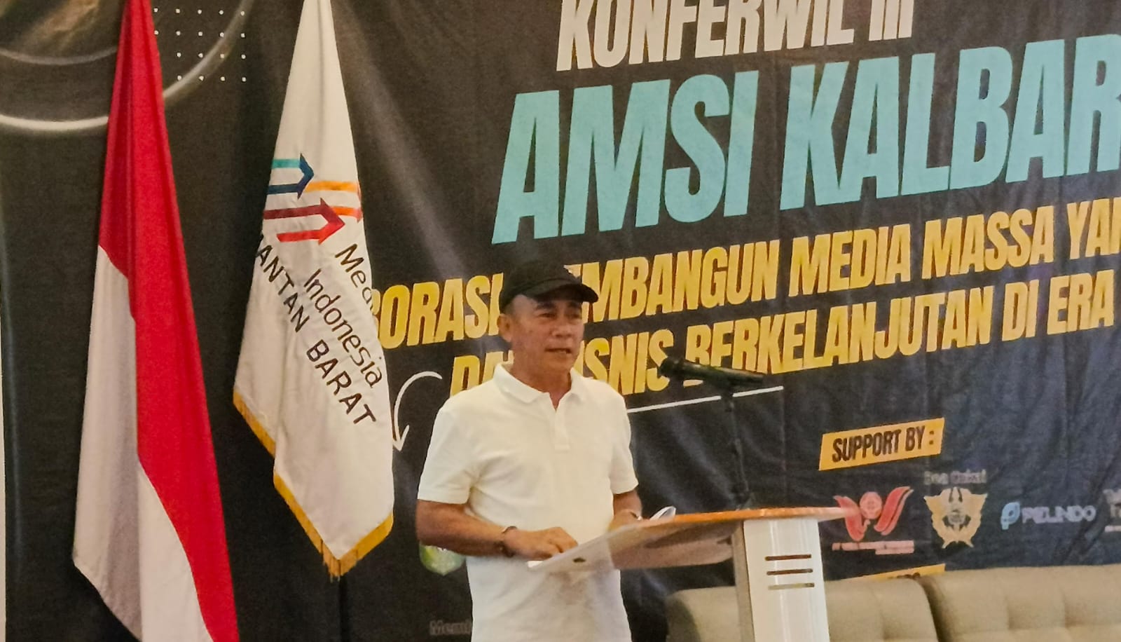 Wagub Krisantus Dukung Penuh Kerja Jurnalistik AMSI Untuk Kemajuan Kalimantan Barat