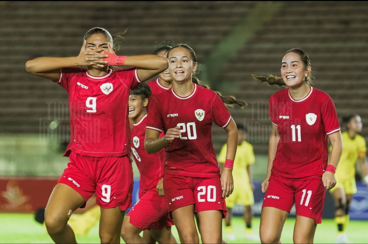 Timnas Putri U-19 Lolos Semifinal Piala AFF Usai Kalahkan Malaysia 4-0