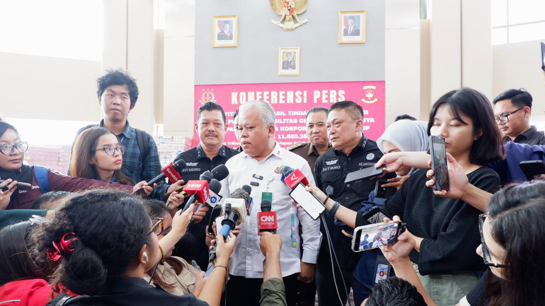 Begini Penampakan Uang Rp11,8 Triliun yang Dikembalikan Wilmar Group ke Negara
