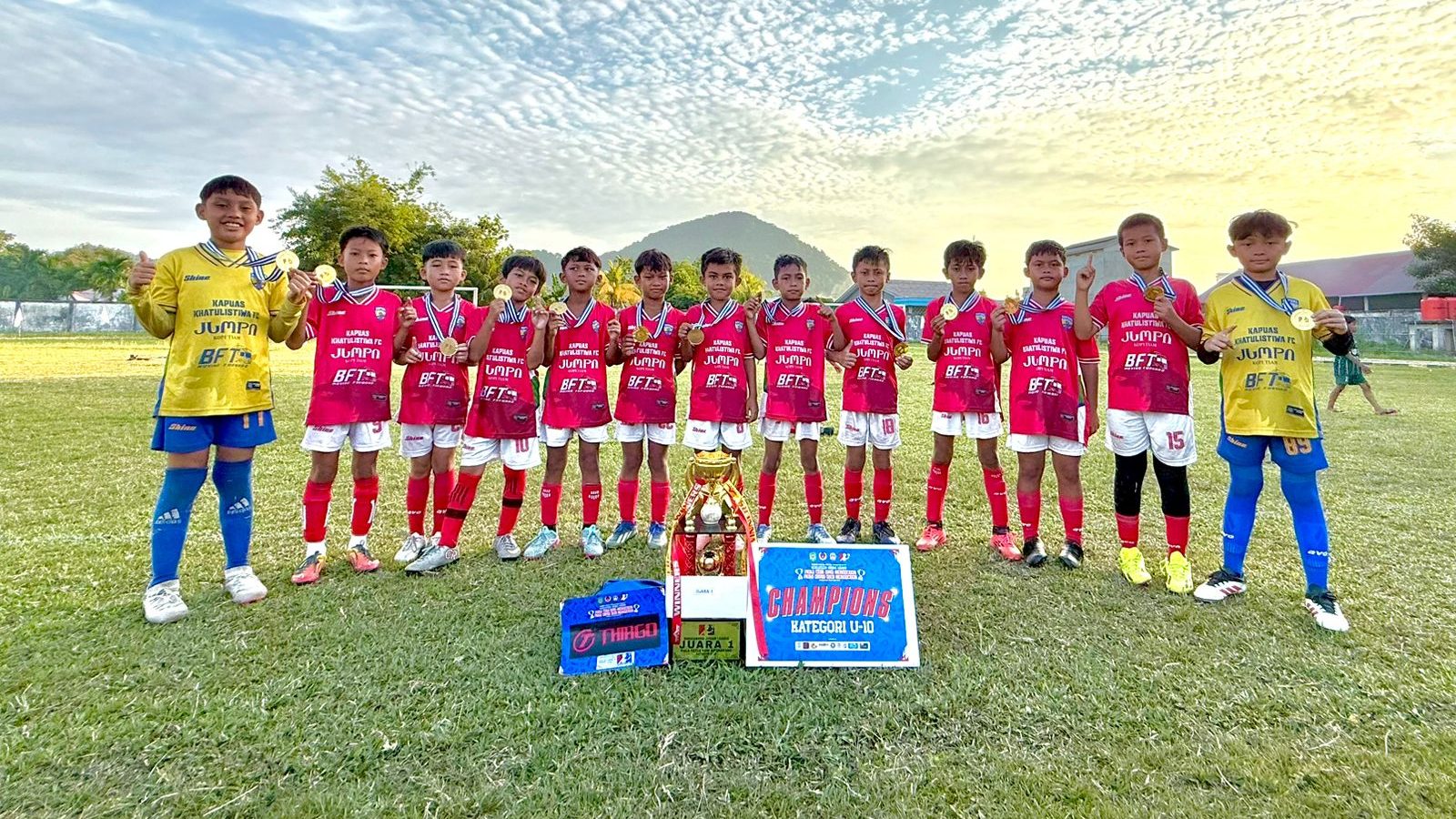 SSB Kapuas Khatulistiwa Juara Singkawang Junior League U-10