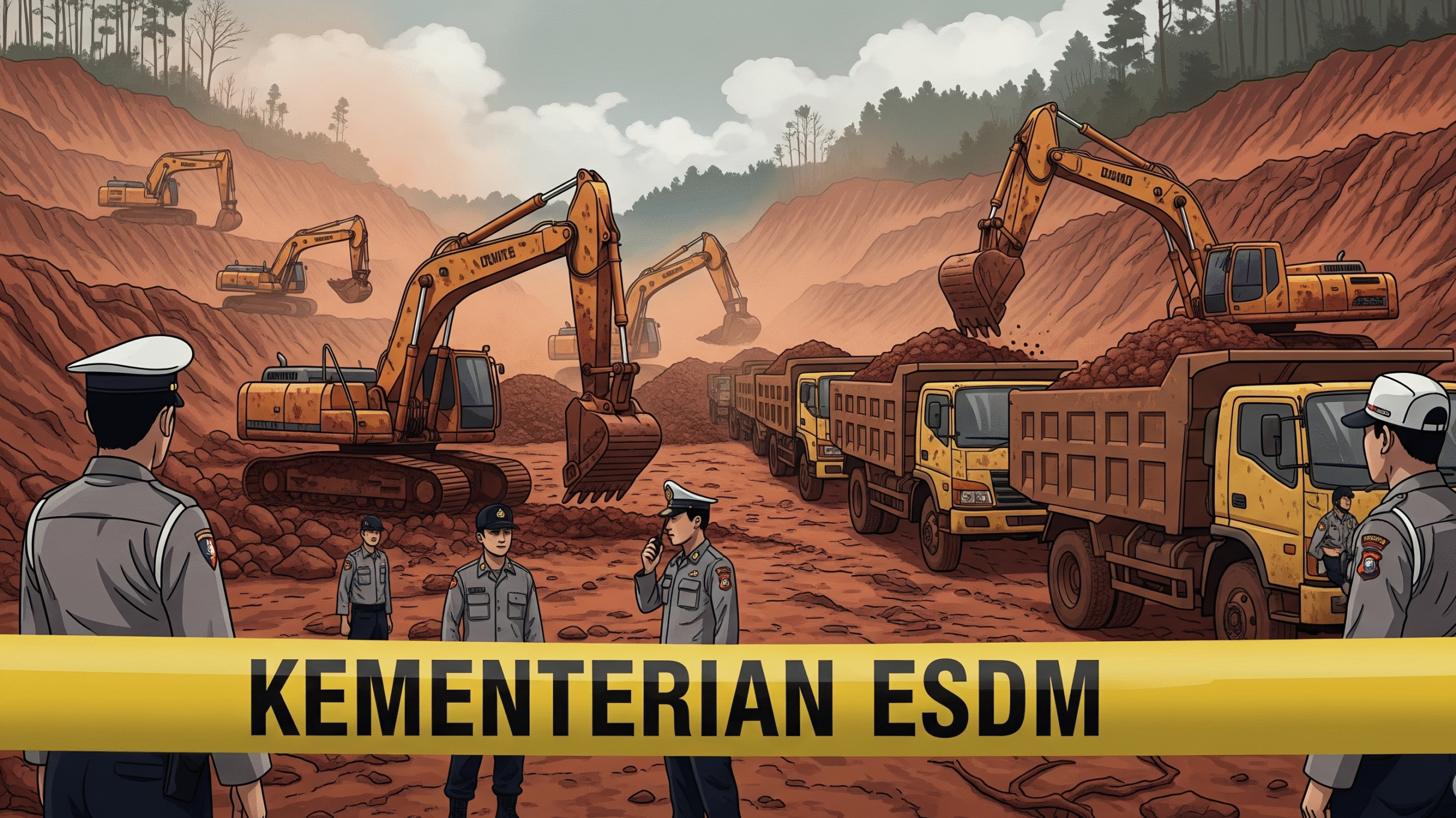 Penindakan Tambang Bauksit Ilegal di Cibinong, ESDM Sebut Potensi Kerugian Negara Capai Miliaran Rupiah
