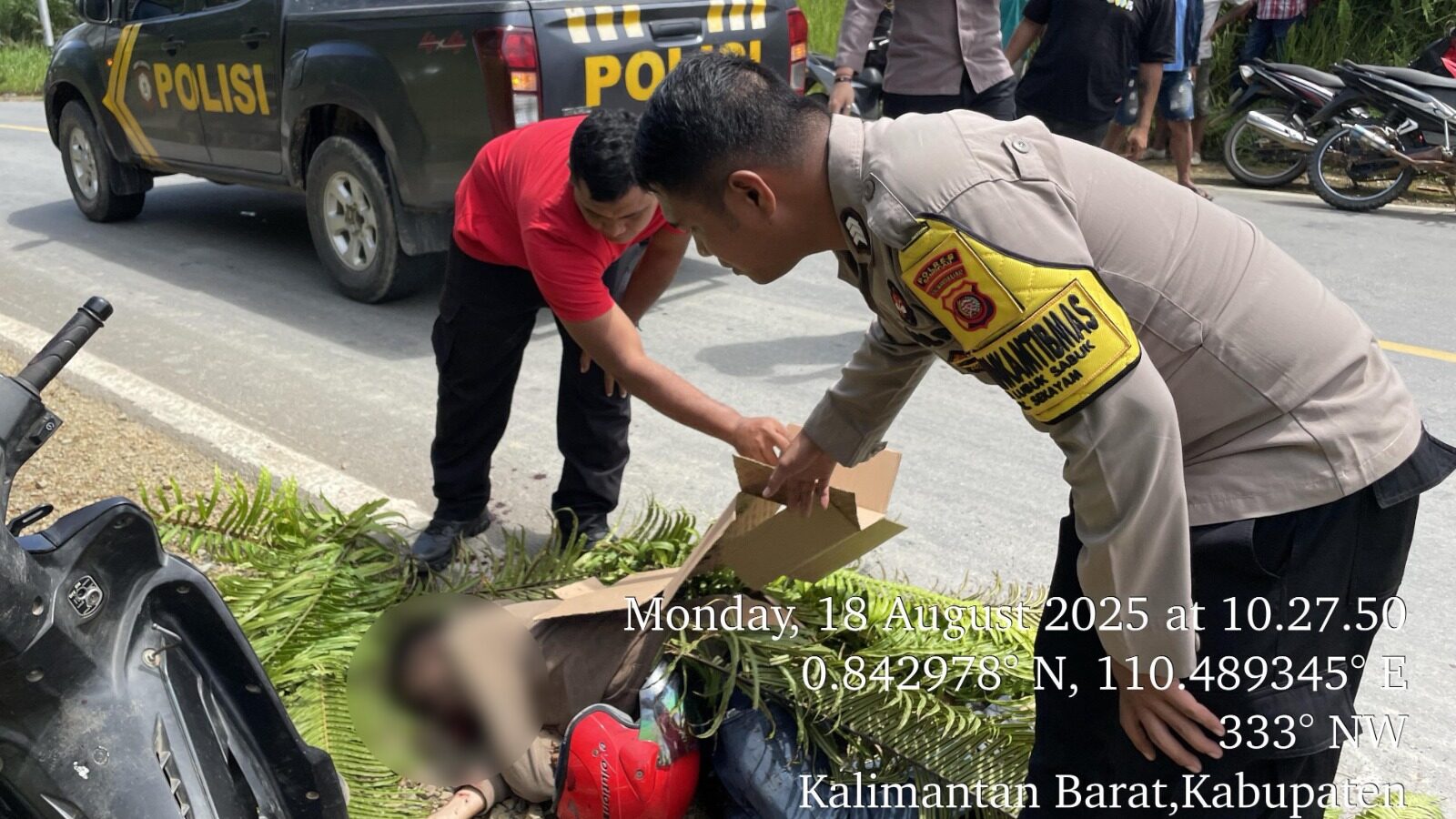 Gegerkan Warga Sekayam, Pria 39 Tahun Ditemukan Tak Bernyawa di Jalan Lintas Malenggang