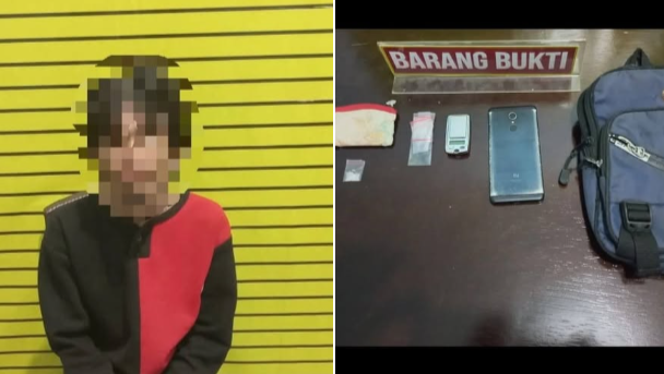Satresnarkoba Polres Singkawang Tangkap Satu Terduga Pelaku Tindak Pidana Narkotika