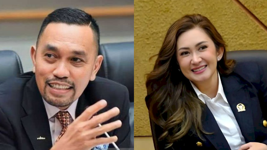 Nasdem Nonaktifkan Ahmad Sahroni dan Nafa Urbach dari DPR RI