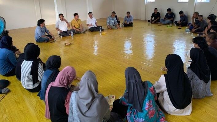 Beri Pesan Damai, Bupati Romi Wijaya Temui Mahasiswa Kayong Utara di Tengah Isu Aksi Anarkis