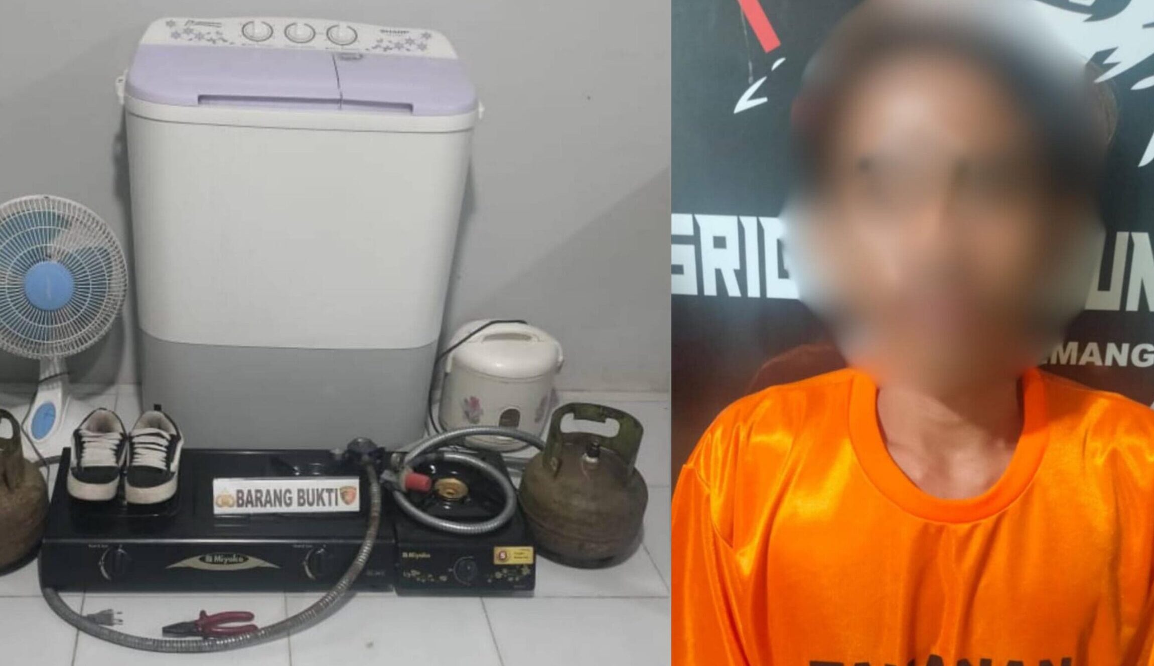 Pemuda di Pemangkat Sambas Ditangkap Polisi Usai Bobol Rumah Dinas Puskesmas