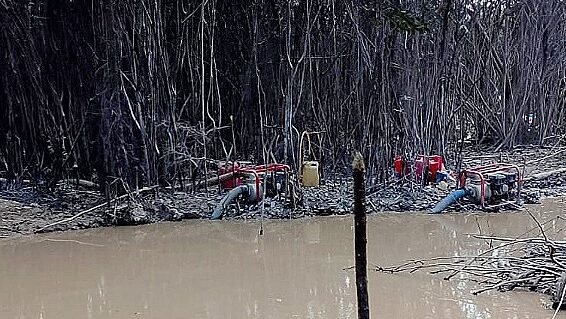 Dampak PETI di Selimbau: Air Sungai Keruh, Lahan Warga Dikerjakan Tanpa Izin