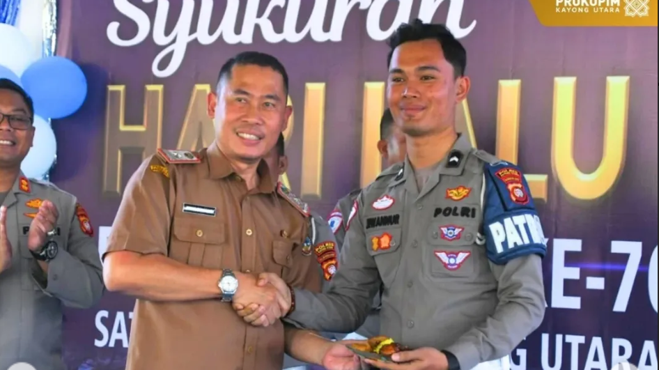 Sekda Kayong Utara Ajak Masyarakat Tingkatkan Kesadaran di HUT Lalu Lintas Bhayangkara ke-70