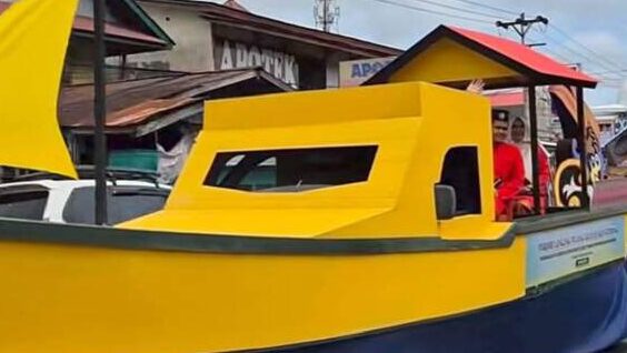 Anggaran Rp2,2 Miliar Hasilnya Disebut Mirip Odong-odong? Mobil Hias MTQ Ketapang Banjir Cibiran Netizen!