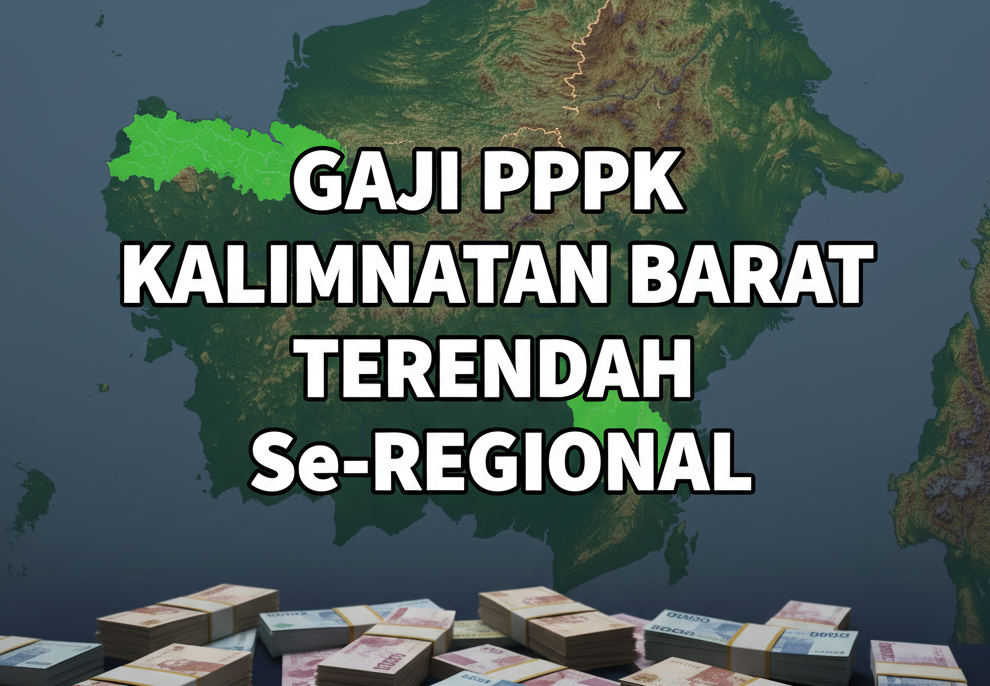 Ini Perbedaan Gaji PPPK Paruh Waktu dan Penuh Waktu, Kalimantan Barat Paling Kecil Dibanding Provinsi Tetangga