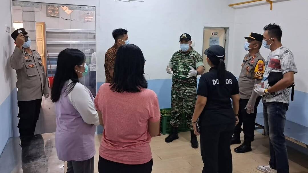 Koramil Tayan Hulu Pastikan Program Makan Bergizi Geratis Berjalan Lancar