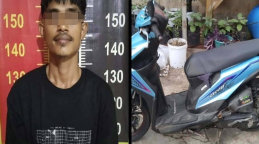 Polsek Pontianak Timur Tangkap Tukang Parkir Terduga Pelaku Curanmor