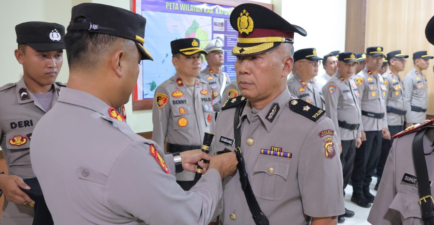 Jabatan Kabagops Polres Kayong Utara Berganti, Ini Arahan Kapolres