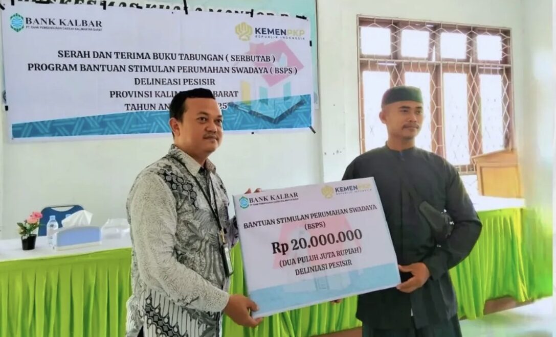 Bank Kalbar Kubu Raya Salurkan BSPS Rp20 Juta/Penerima, Percepat Pengentasan Kemiskinan di Wilayah Pesisir