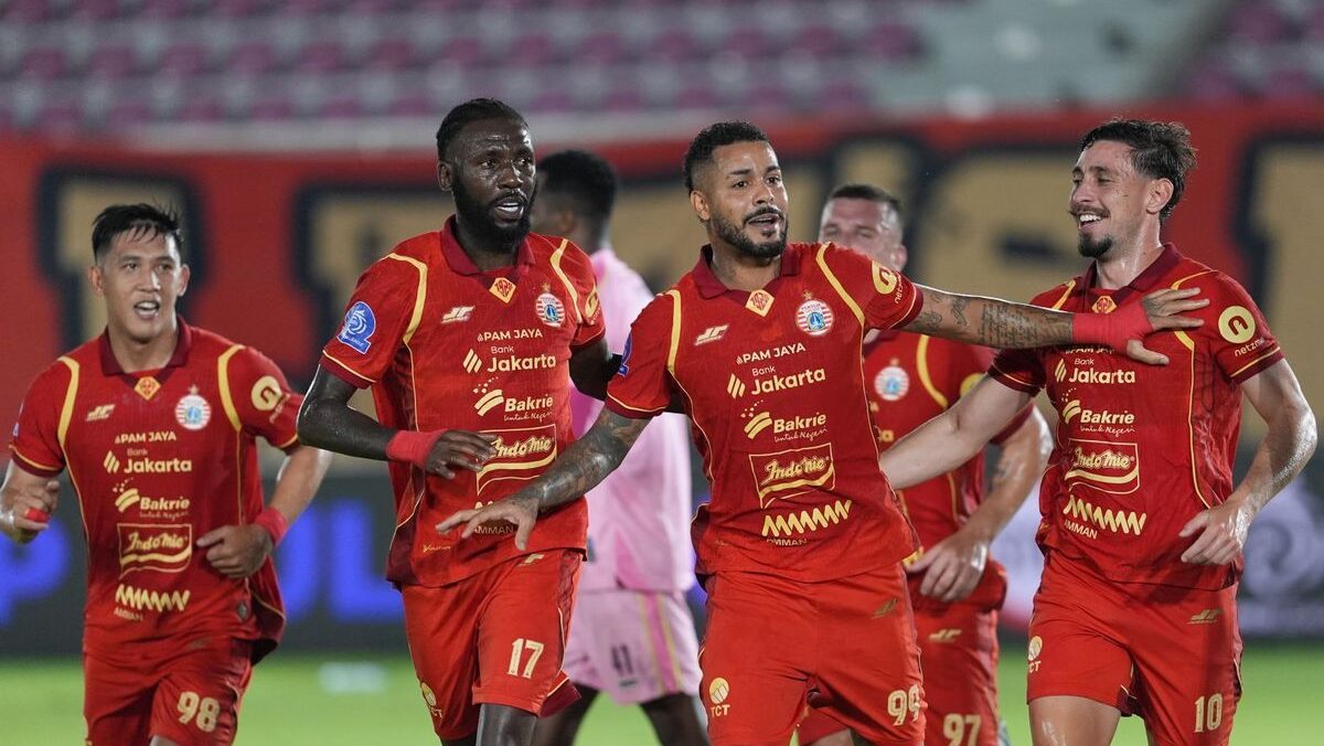 Persija Jakarta Comeback Tundukkan Persik Kediri 3-1, Kartu Merah Bantu Macan Kemayoran