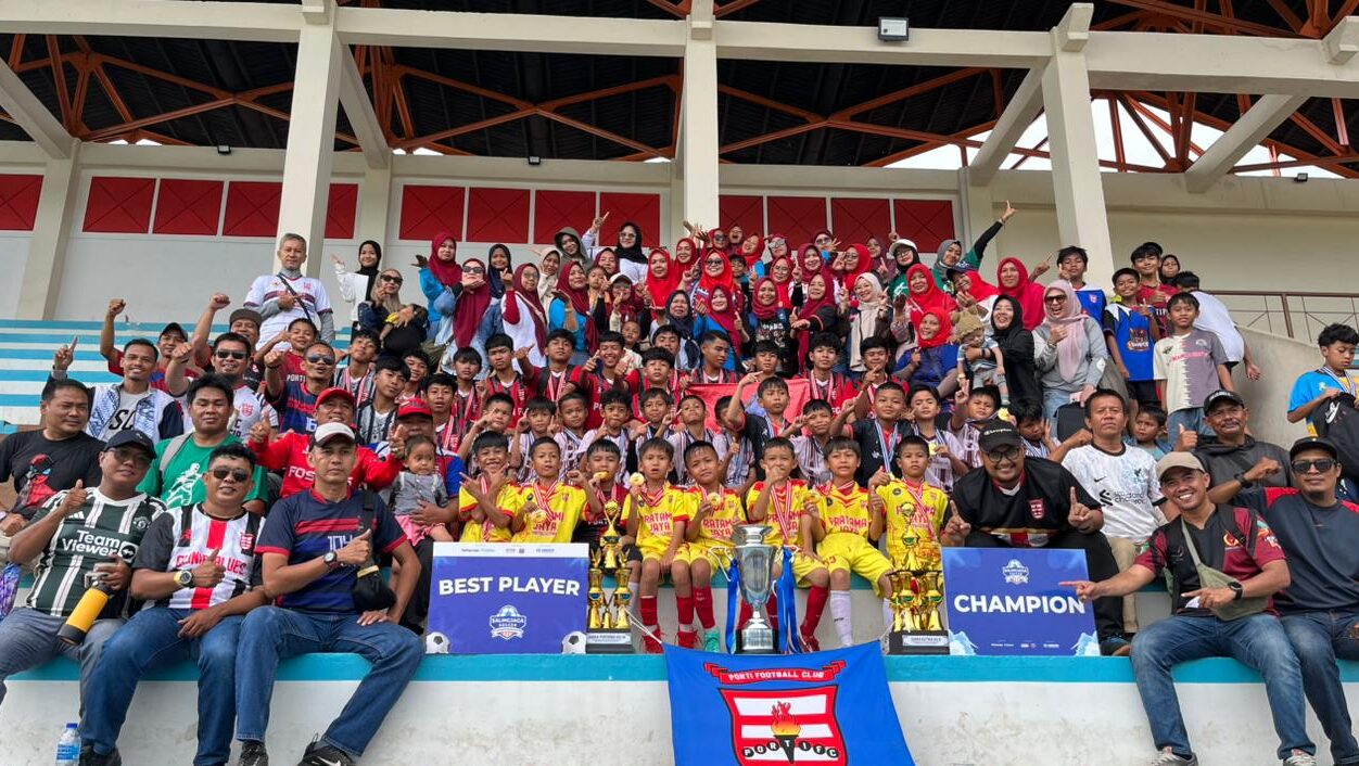 Borong Juara, Porti FC U-9 Siap Wakili Kalbar di Ajang Nasional Series Jakarta