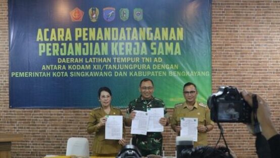 Perkuat Pertahanan Perbatasan, Singkawang dan Bengkayang Resmi Jadi Daerah Latihan TNI AD