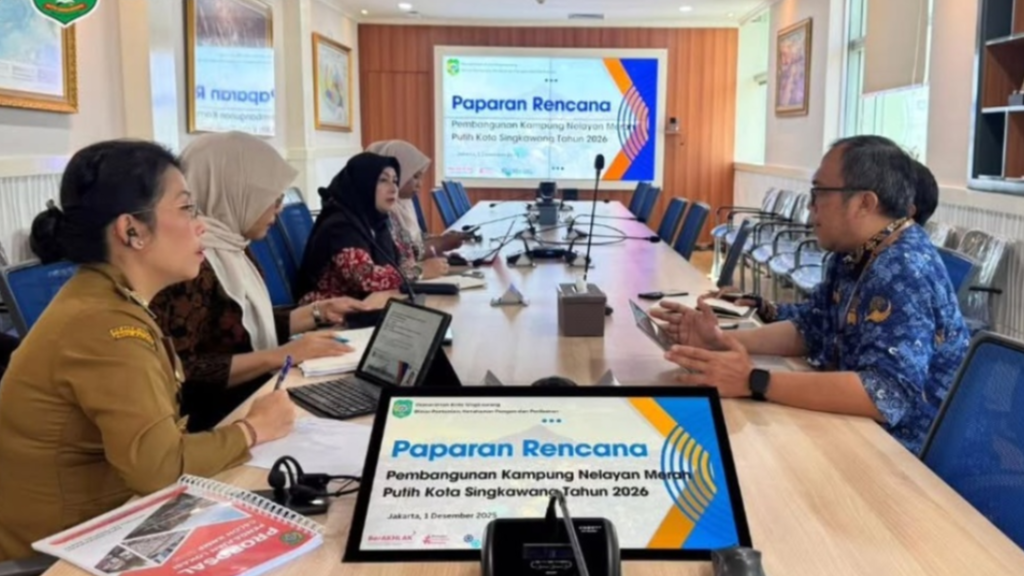 Lobi Pusat, Tjhai Chui Mie Boyong Konsep 'Kampung Nelayan Merah Putih' ke Meja KKP