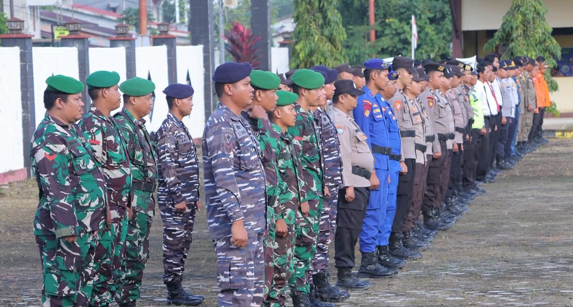 Amankan Nataru, Polres Kayong Utara Gelar Operasi Lilin Kapuas