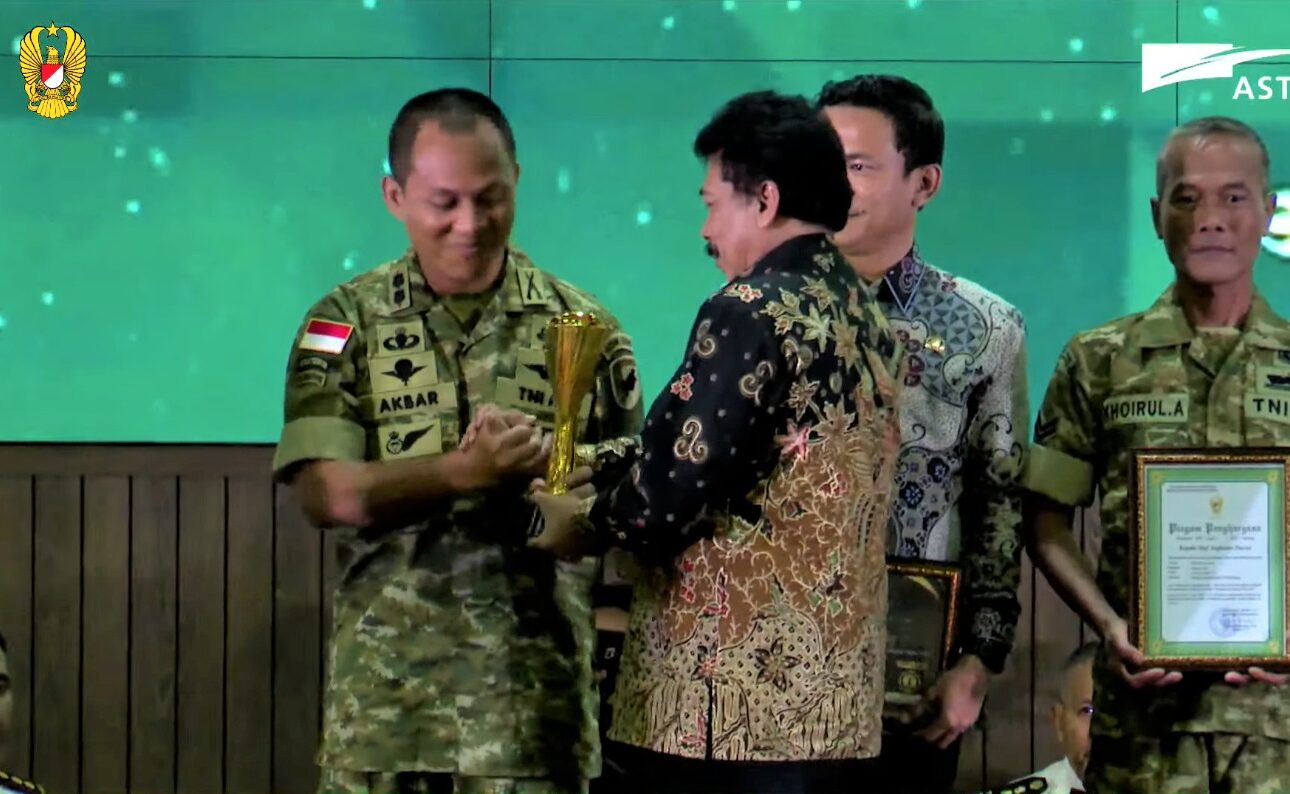 Bina UMKM Desa Kebong, Kodim 1205/Sintang Raih Juara 1 Kasad Award Kampung Pancasila 2025