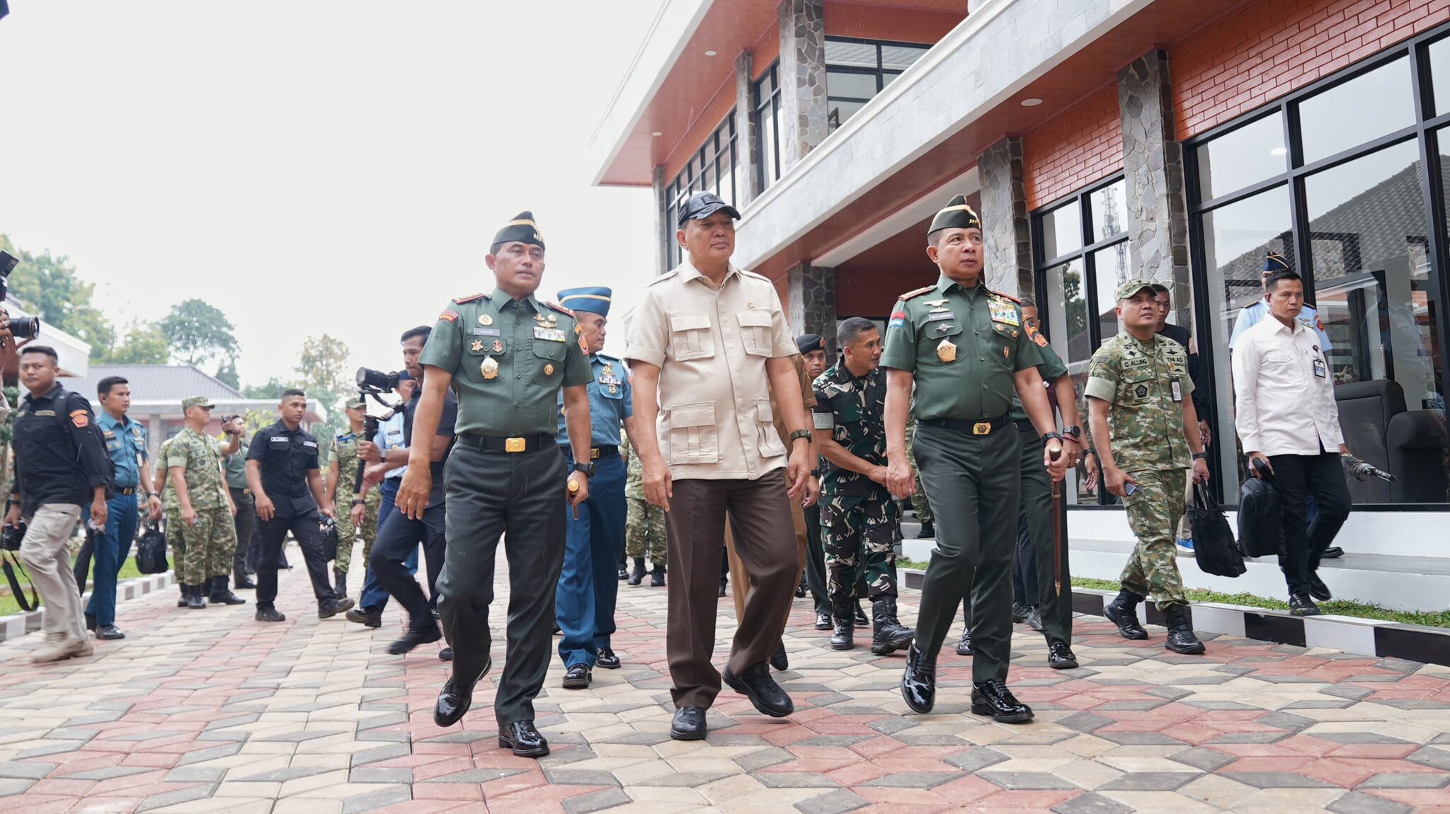 Resmikan Fasilitas Sepa PK TNI, Sjafrie Tegaskan Karier Prajurit Berbasis Prestasi Tanpa Diskriminasi