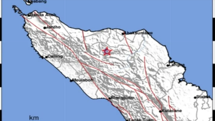 Aceh Diguncang 11 Kali Gempa Sejak Dini Hari, Status Gunung Bur Ni Telong Naik Jadi Siaga