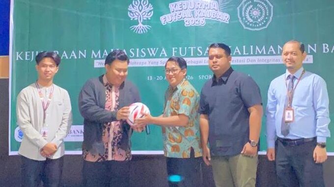 Wadahi Bakat Akar Rumput, Mahasiswa UM Pontianak Inisiasi Kejuaraan Futsal Antar-Kampus se-Kalbar