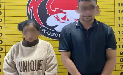 Polisi Tangkap Pasangan Kekasih Pengedar Sabu di Mempawah