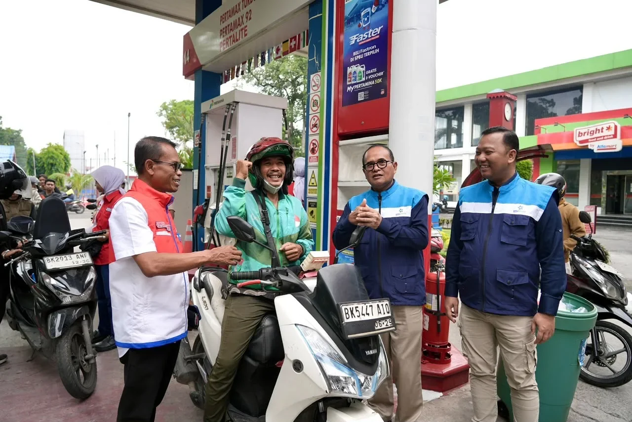 BPH Migas Kawal Normalisasi Distribusi BBM di Sumatera Utara, Antrean SPBU Mulai Berkurang