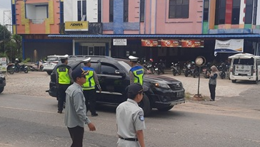 Puluhan Pengendara Terjaring Penertiban Kendaraan Sekadau, 10 Kena Tilang ETLE