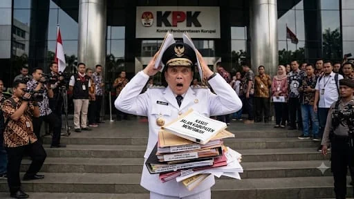 KPK Lanjutkan Kasus Ria Norsan Di Jalan Mempawah