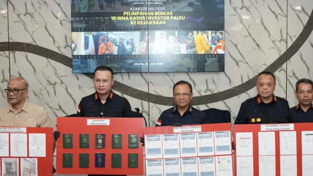 Imigrasi Bongkar Modus Investor Fiktif, 10 WNA Segera Jalani Persidangan