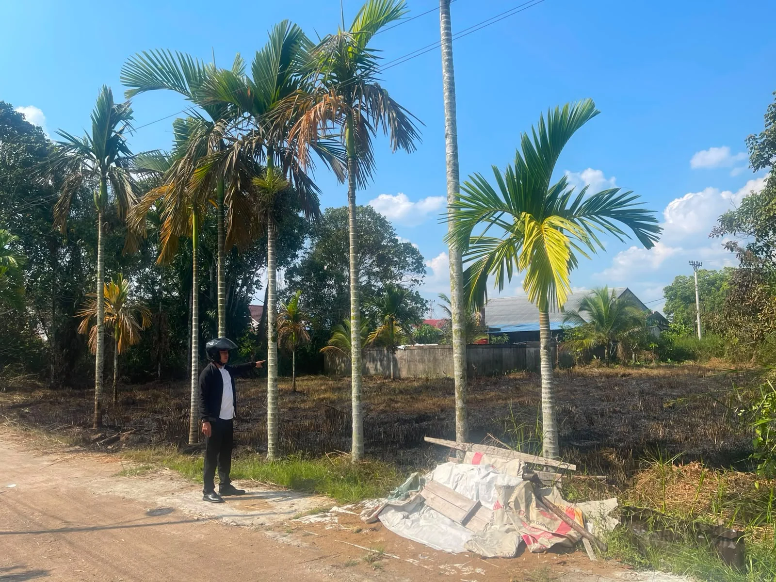 Polres Kubu Raya Selidiki Kasus Karhutla di Desa Kampung Arang