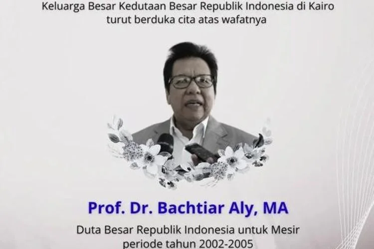Kabar Duka, Mantan Duta Besar RI untuk Mesir Prof. Bachtiar Aly Meninggal Dunia