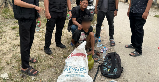 Polsek Sekayam Tangkap Pemuda 19 Tahun Terkait Pencurian Motor di Balai Karangan