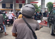 Antrean Panjang Warnai Penyaluran BBM Sukadana Jelang MTQ XXXIV Kalbar, Warga Harap Pasokan Normal