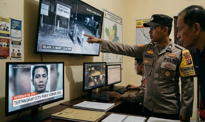 Terlacak Rekaman CCTV, Residivis Pelaku Pemerkosaan Anak di Kubu Raya Ditangkap Polisi