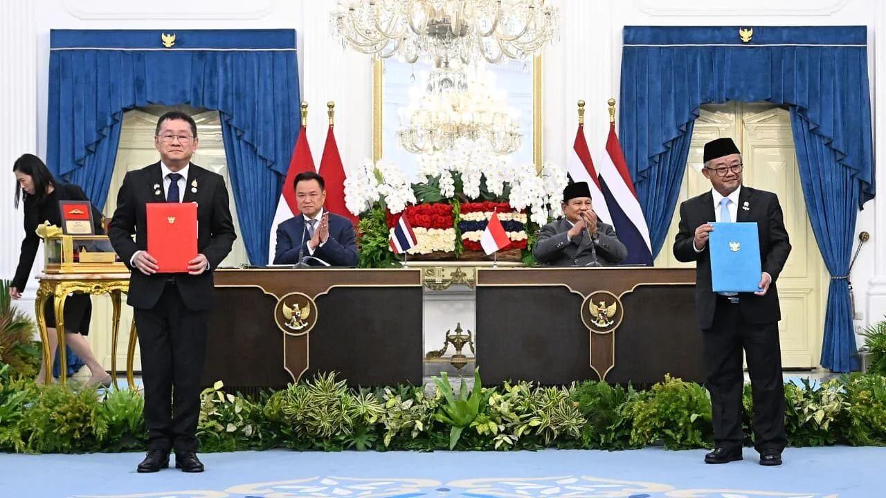 Indonesia dan Thailand Teken Peta Jalan Kemitraan Strategis serta MoU Pendidikan