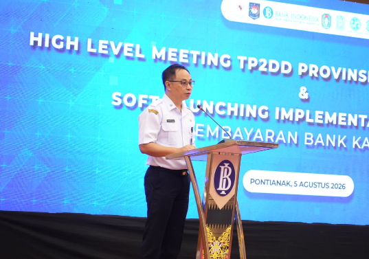 Pemprov dan Bank Kalbar Resmikan Open API dan QRIS Dinamis MPM