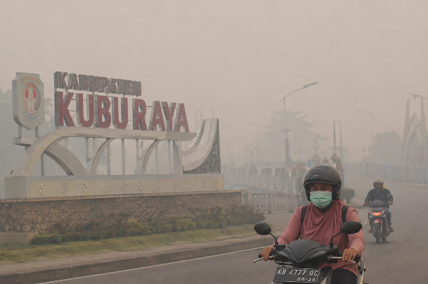 Kualitas Udara di Kubu Raya Memburuk, BMKG Catat Kategori Sangat Tidak Sehat