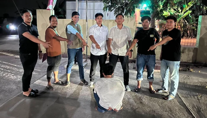 Polsek Cikande Bongkar Pencurian 600 Besi Ulir, Empat Pelaku dan Penadah Ditangkap