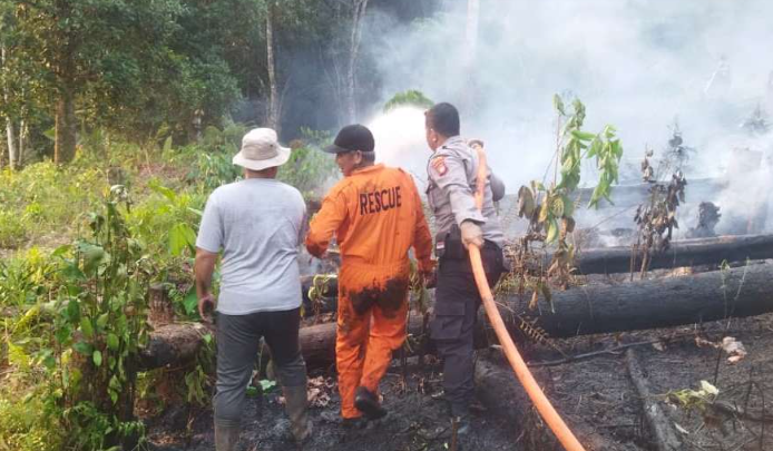 Kronologi Kebakaran Lahan di Jalan Sabang Merah Sanggau